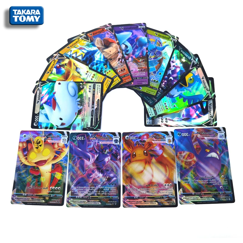 

Карты Pokemon французские флэш-карты 60-100 шт. файтинг детские игрушки игры файтинг карты детский подарок коллекционные карты