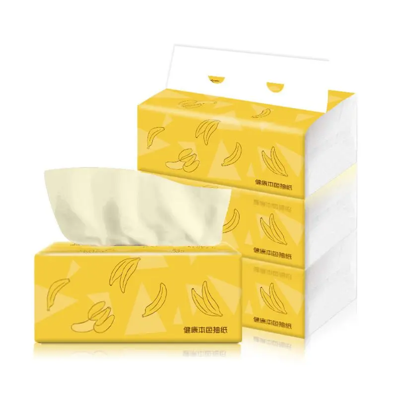 4 шт. шелковистая гладкая мягкая Премиум 3 слойная туалетная бумага кухонные