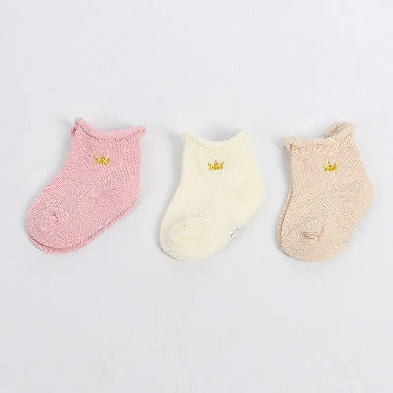

3Pairs/lot Spring Autumn Newborn Baby Socks Cotton Soft Warm Infant Girl Socks Toddler Kids Boy Socks Children Anti Slip Socks