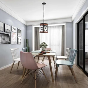 Vintage Wooden Chandelier American Country Small Pendant Light Retro Industrial Coffee Shop Restaurant Attic Hallway Chandelier