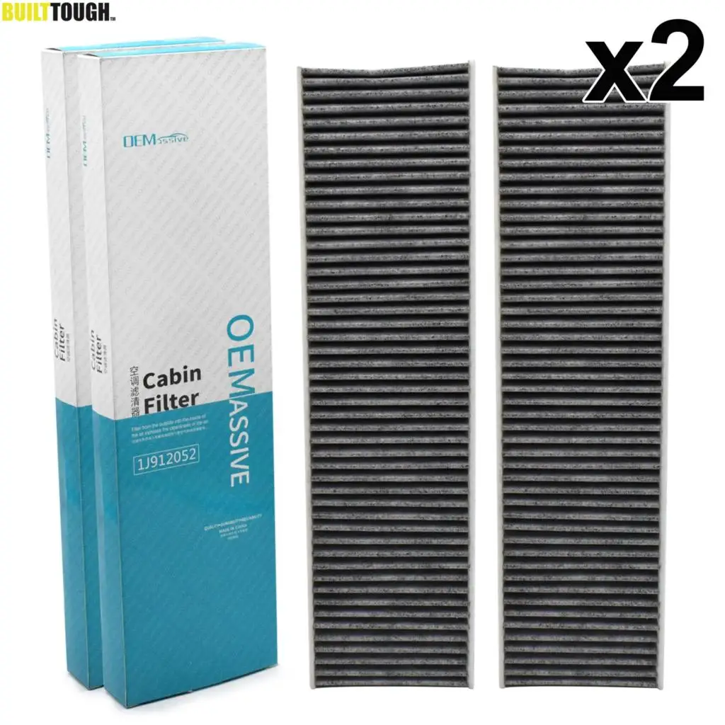 

2PC Pollen Cabin Air Filter Activated Carbon For MINI Cooper Clubman Paceman R55 R56 R57 R58 R59 R60 R61 64319127516 64113422665