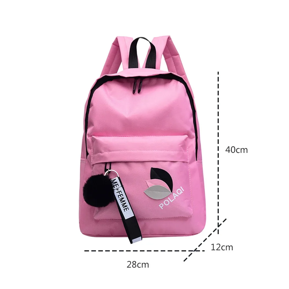 

High Quality New Arrival Women's Canvas Backpack School Bag For Girls Rucksack Design Backpacks 2021 School Travel Bags