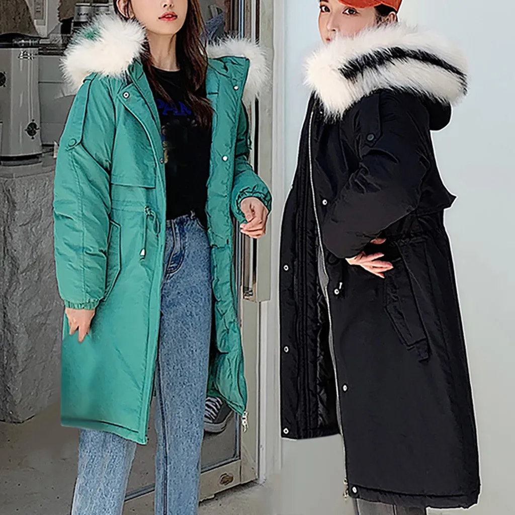 Модные толстовки женские повседневные куртки-пуховики женские тонкие пальто с длинным рукавом зимние теплые куртки женские парки с капюшоном верхняя одежда