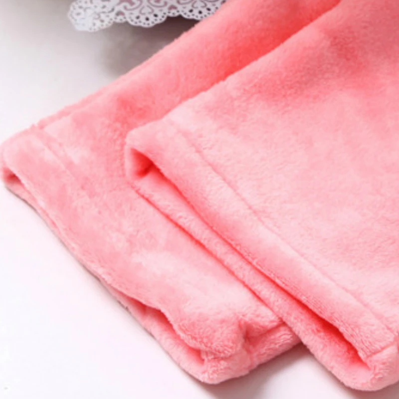 Женские Фланелевые штаны в горошек для сна мягкие теплые удобные пижамные