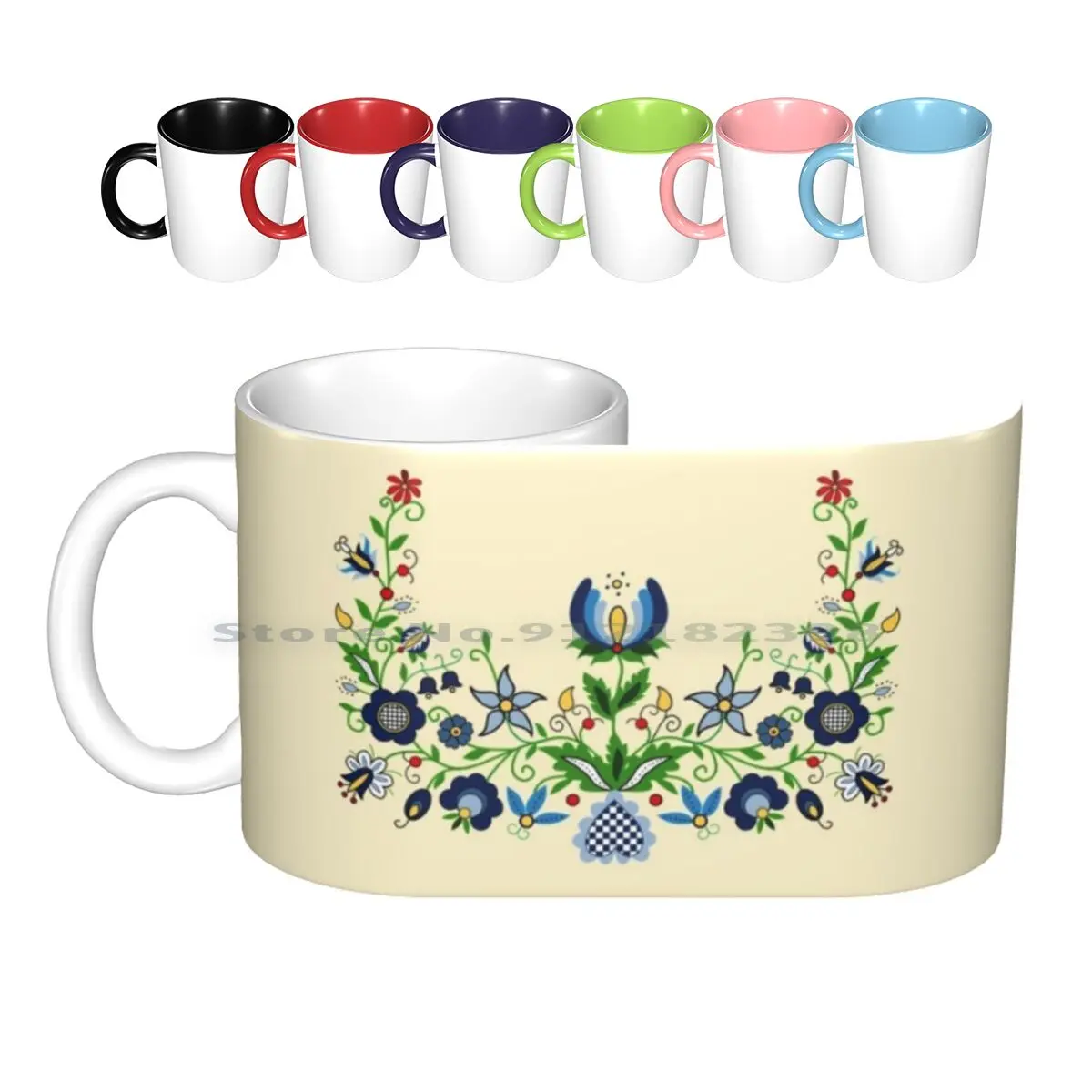 

Керамические кружки для фольклорной Народной композиции, кофейные чашки, кружка для молока и чая, фольклорные чашки для фольклорного касгу...