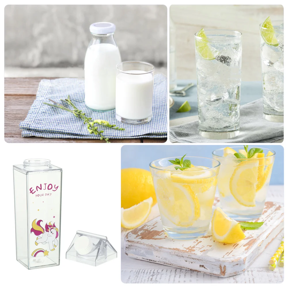 

1pc Travel Water Cup Beverage Mug Lovely Container Drink Bottle