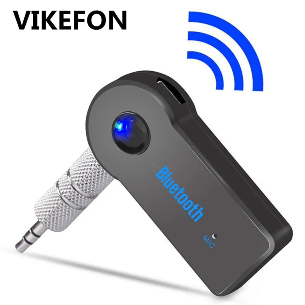 VIKEFON Bluetooth ресивер стерео Audio Mini 3 5 мм разъем AUX беспроводной адаптер MP3 музыкальный