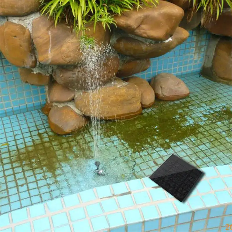 Новинка 2020 погружной водяной насос на солнечной батарее набор с 4 спринклерными