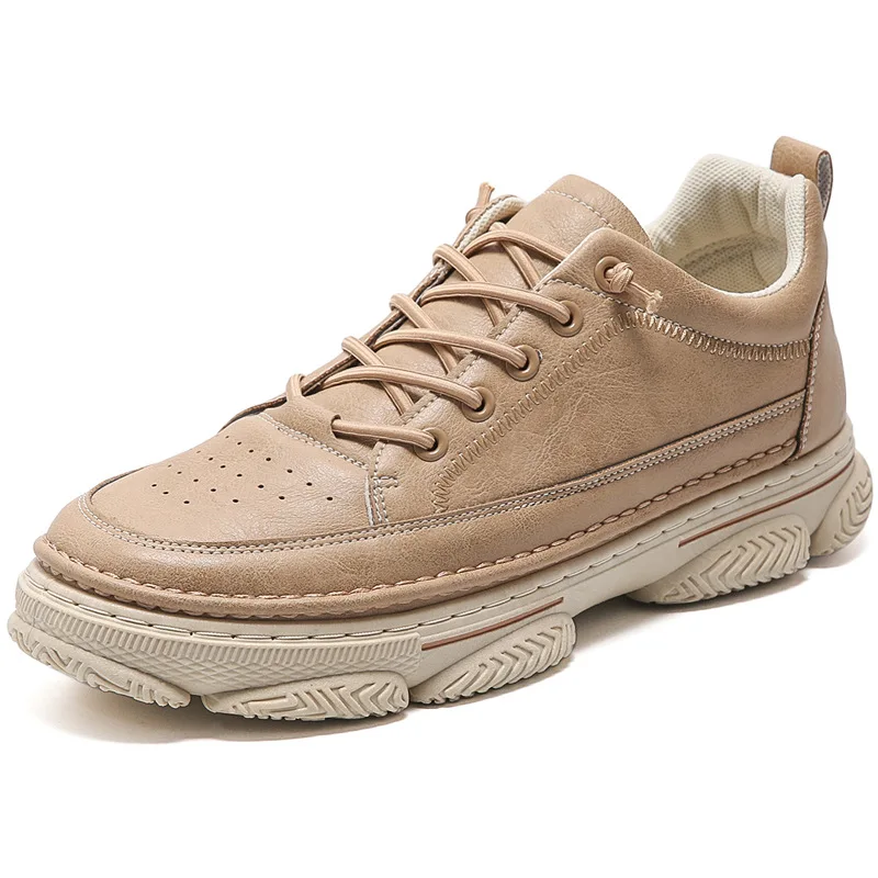 

2021 Spring New Men's Shoes Korean Men's Casual Shoes Trendy Daddy Shoes Male Students White Shoes Fashionable Sports Shoes Boys