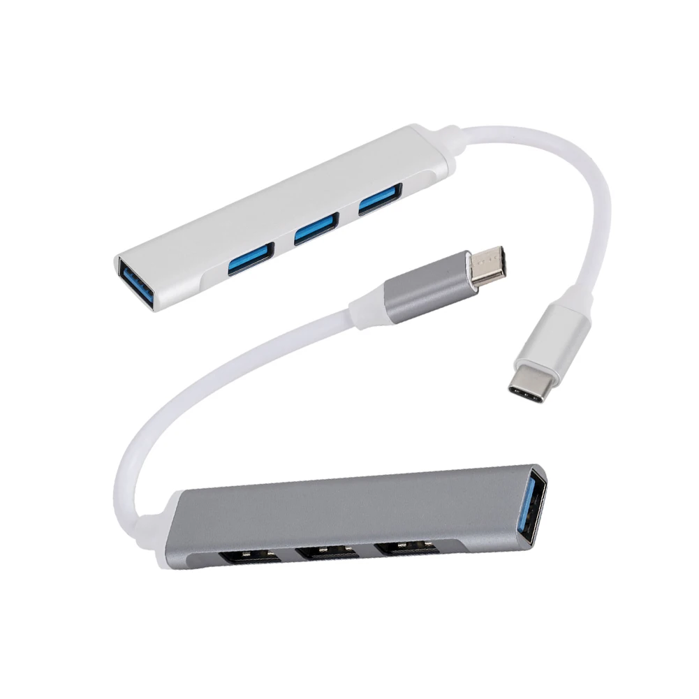 

Портативный Разветвитель USB 3,0 2,0 из алюминиевого сплава с 4 портами