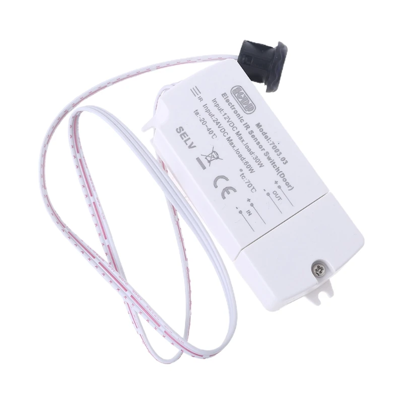 DC 12V ИК датчик переключатель 40W Инфракрасный светильник для светодиодной полосы