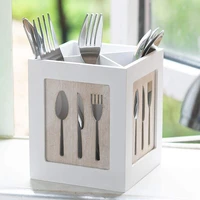 wooden utensils holder cutlery kitchen flatware cutlery storage flatware caddy spoons forks knifes chopsticks organizer