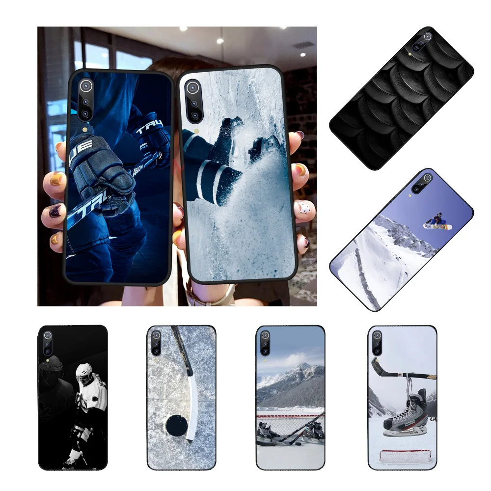 

NBDRUICAI Hot I Love ICE Hockey Black TPU Soft Rubber Phone Cover for Redmi Note 8 8A 7 6 6A 5 5A 4 4X 4A Go Pro Plus Prime