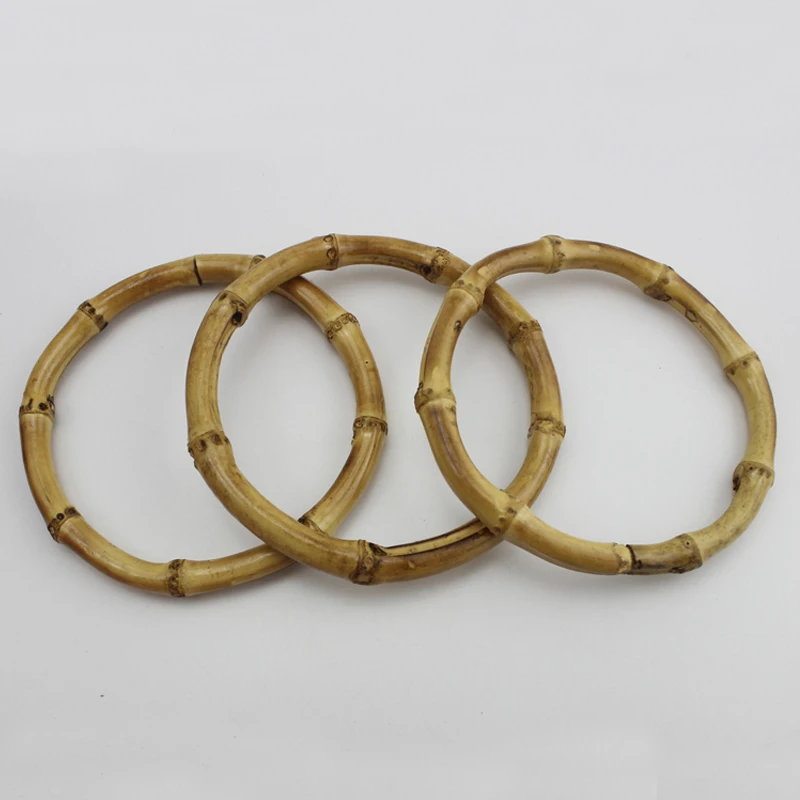 3 пары = 6 штук 12 см Натуральная бамбуковая ручка для кошелька ручная работа