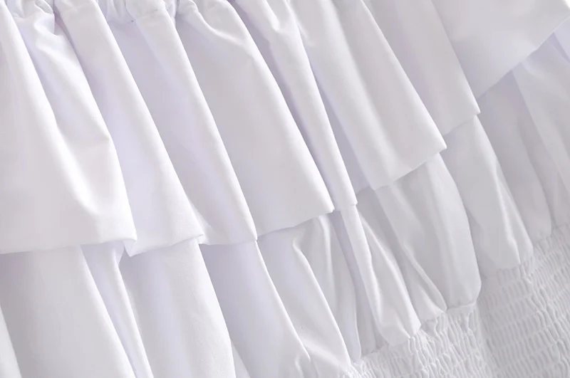 

off shoulder white short blouse women long sleeve summer crop top casual streetwear ruffled sexy blouse