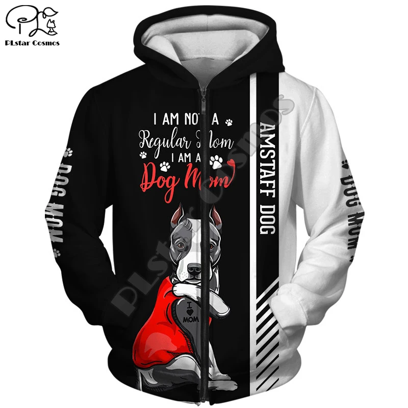 

PLstar Cosmos NewFashion Animal Pitbull Husky Dog Art Funny Outwear Streetwear Tracksuit 3DPrint Harajuku Hoodies Men/Women D-15