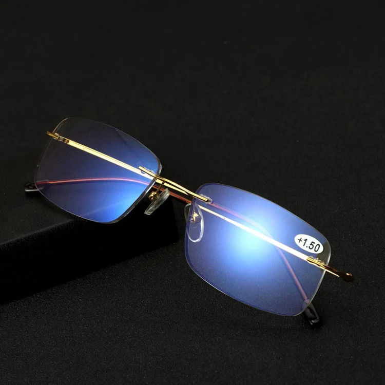 

New Titanium Alloy Anti-Blu-ray Smart Progressive Reading Glasses Presbyopic Eyewear Multifocal Eyeglasses Diopter +1.0 +2.0+3.0