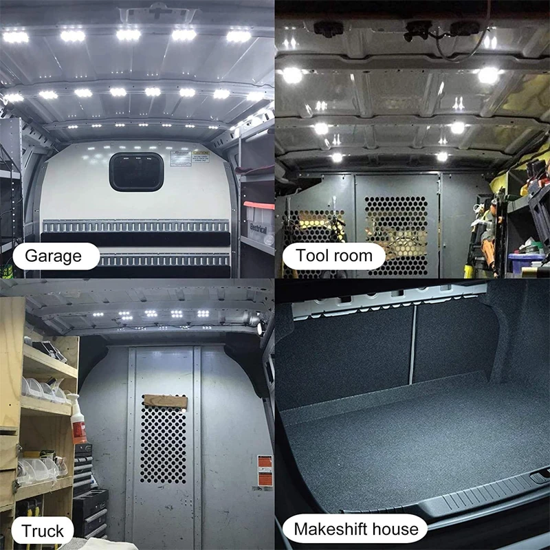 Светодиодная Автомобильная потолочная Рабочая лампа светильник для интерьера