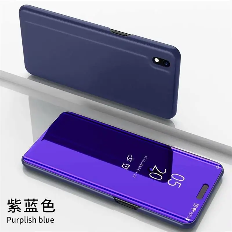 Противоударный чехол для Xiaomi mi Max 3 роскошное умное зеркало флип Полная защита крышка на Xio mi Note 3 Fundas аксессуар