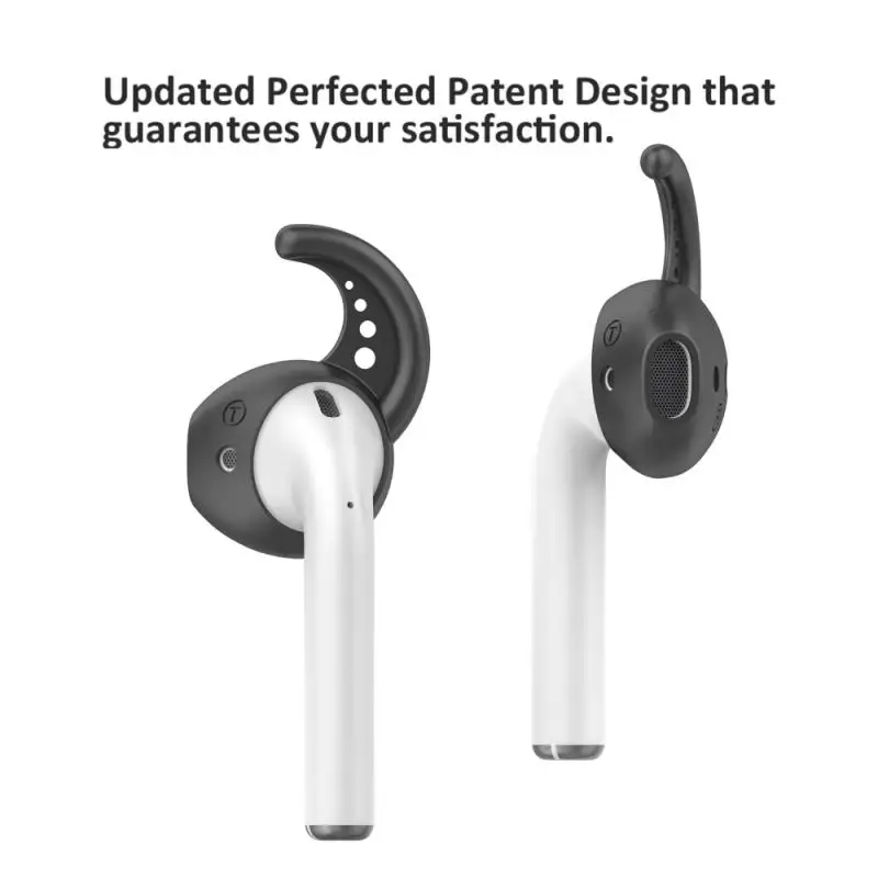 

1Pairs Factory Price Hot New In-Ear Eartips Earbuds Earphone Case Cover Skin For AirPods 2 Bluetooth Earphone Protection Ear-cap