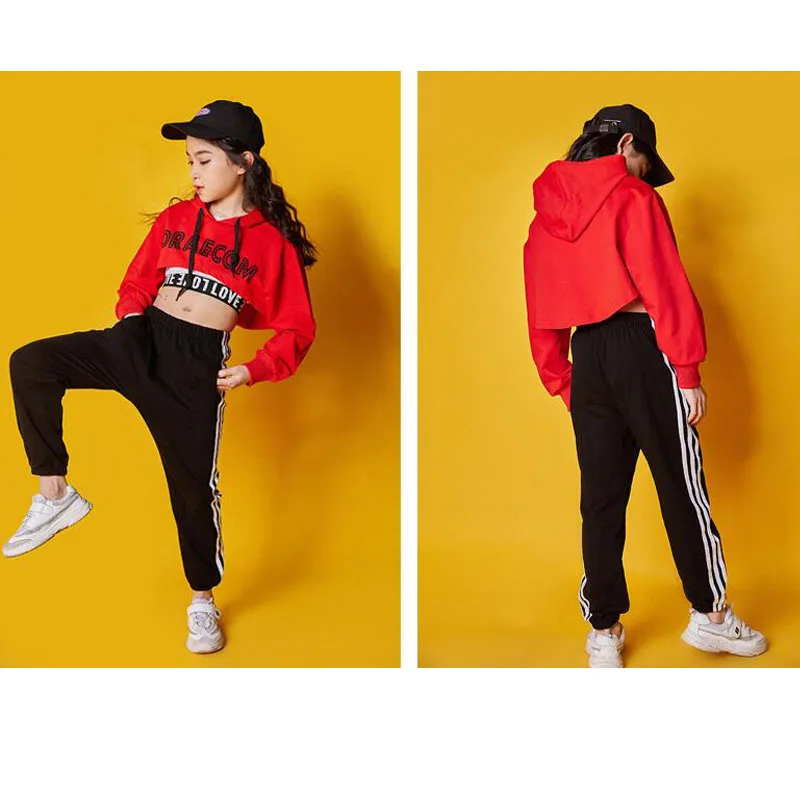 Детская одежда для бальных танцев в стиле хип-хоп костюмы джазовых девочек