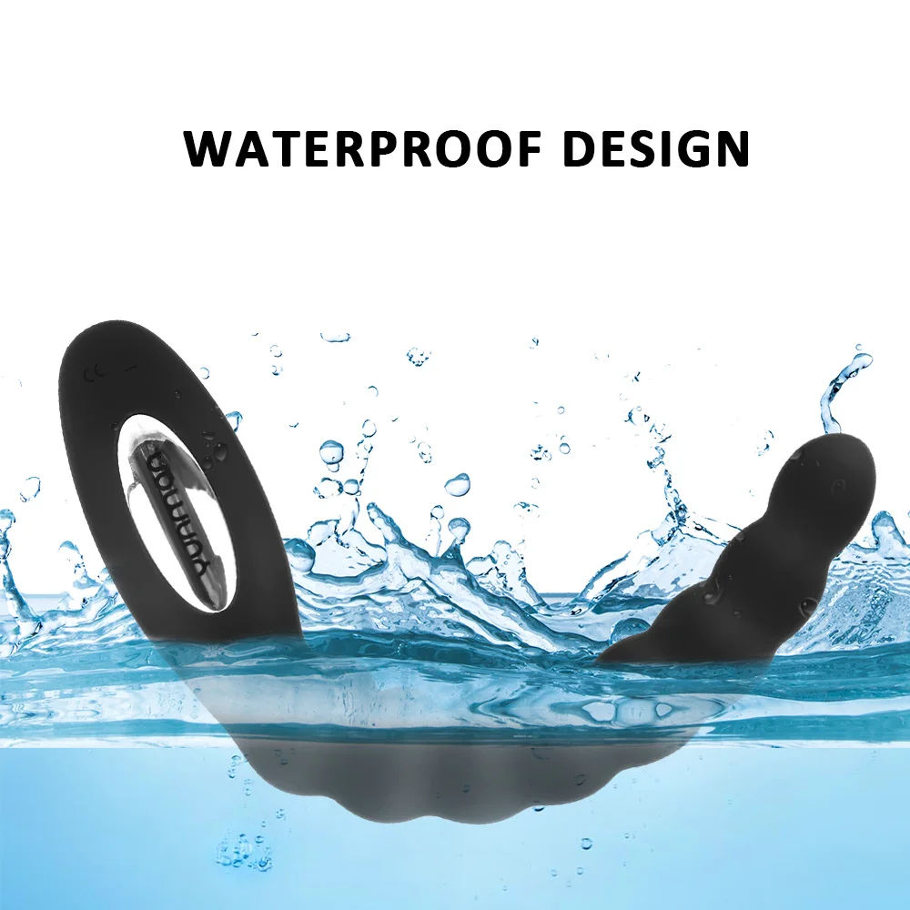 Вибратор с двумя моторами для женщин Анальная пробка фаллоимитатор массажа