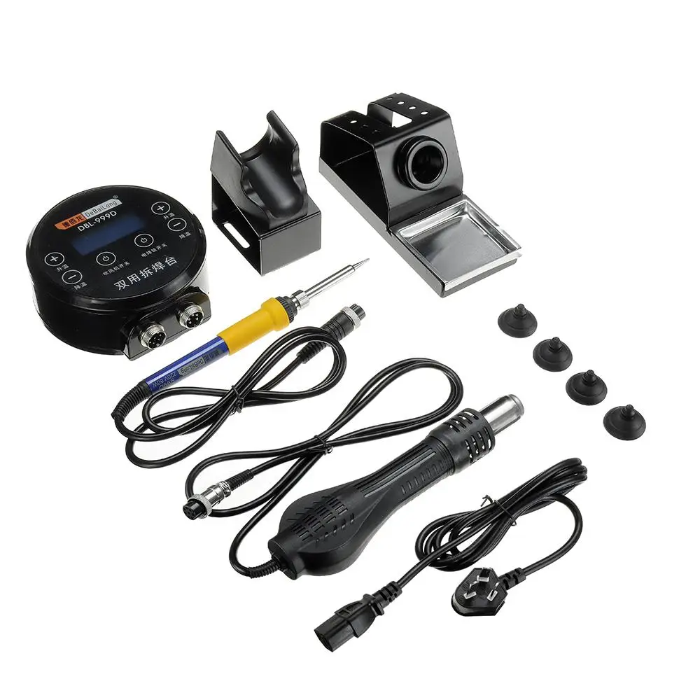 

2 в 1, водонепроницаемая паяльная станция Debailong 999D с сенсорным экраном