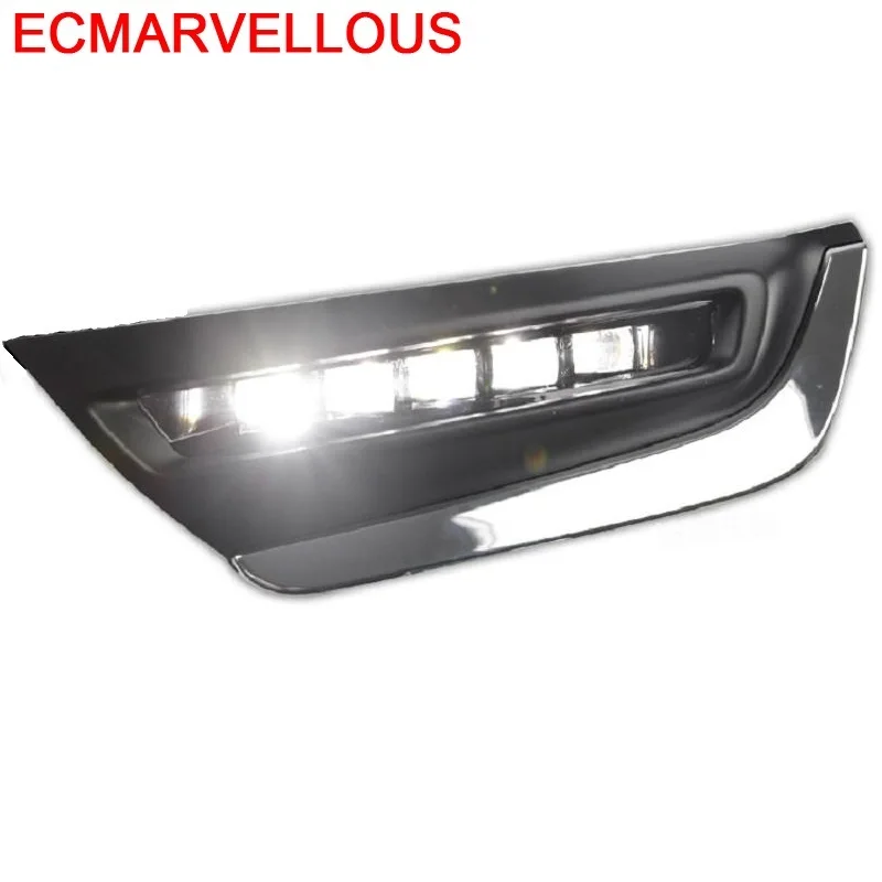 Para Auto Automovil Led Наружный боковой сигнал поворота Drl Автомобильные фары передние