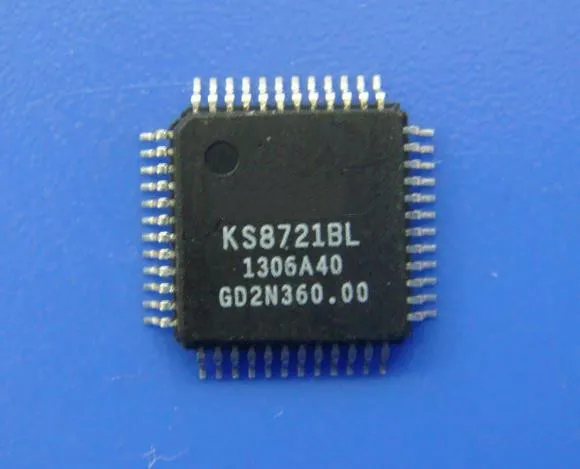 

New original 10pcs/lot KS8721BL QFP-48