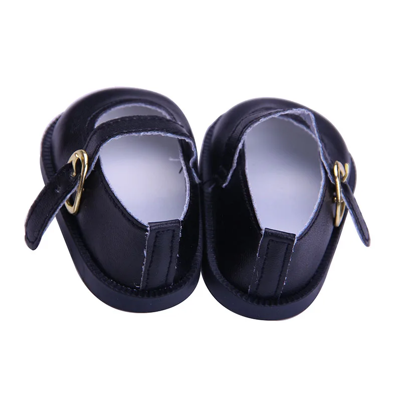 Черные кожаные туфли высокого качества на плоской подошве подходят для 18