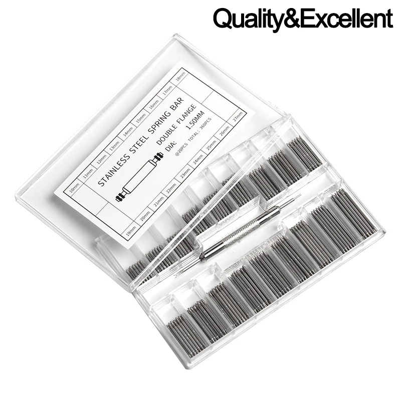 Отличные Пружинные штифты из нержавеющей стали 8 мм-27 мм ремешок для часов ремонт