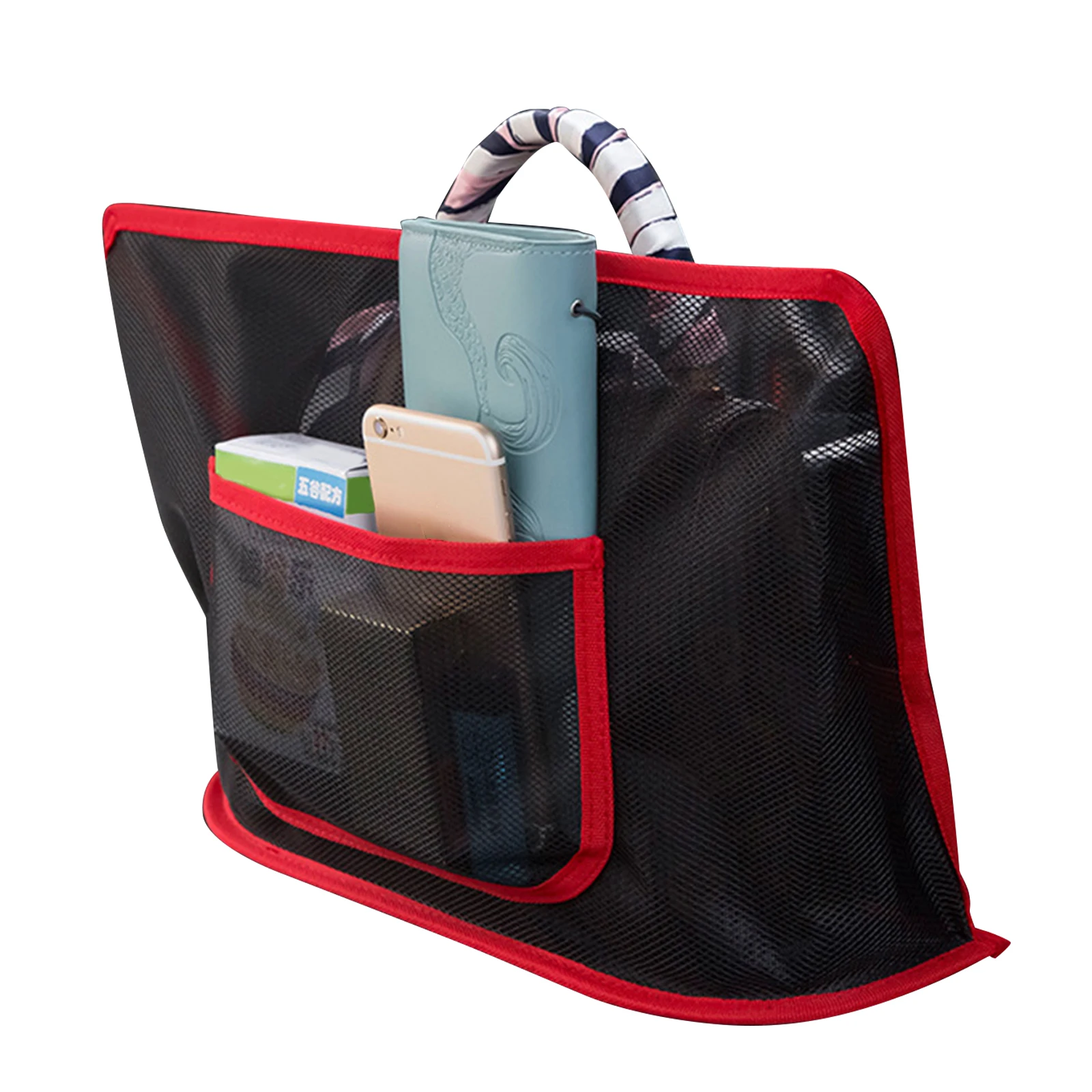 

'The Best' Car Net Pocket Handbag Holder Organizer Auto Interior Accessories 889