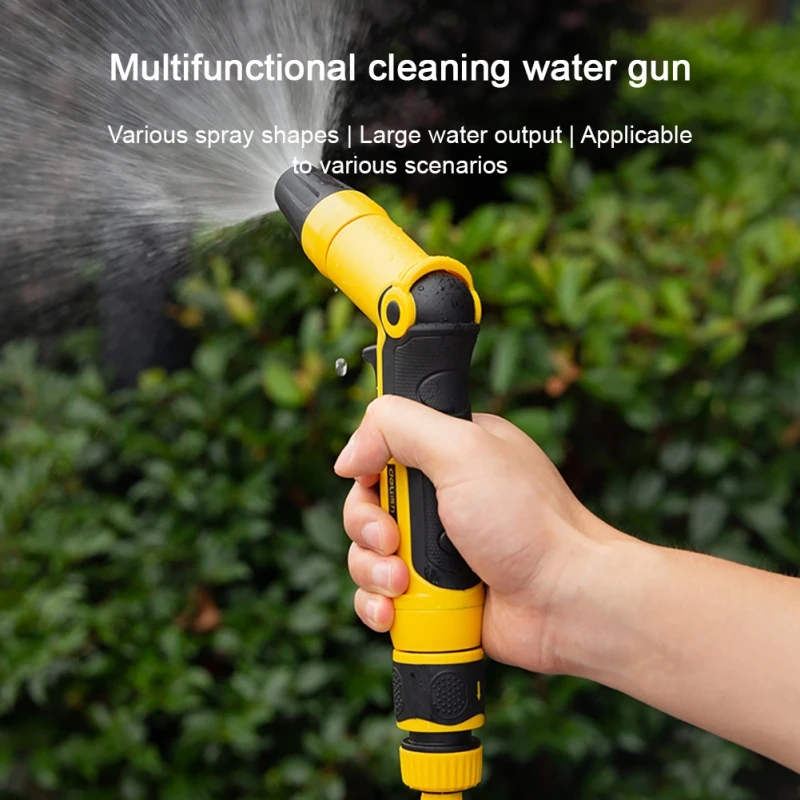 

Deli High Pressure Water Gun Car Washer Garden Watering Spray Plant Sprinkler Irrigation Tool Garden Water Jet Pressure Washer