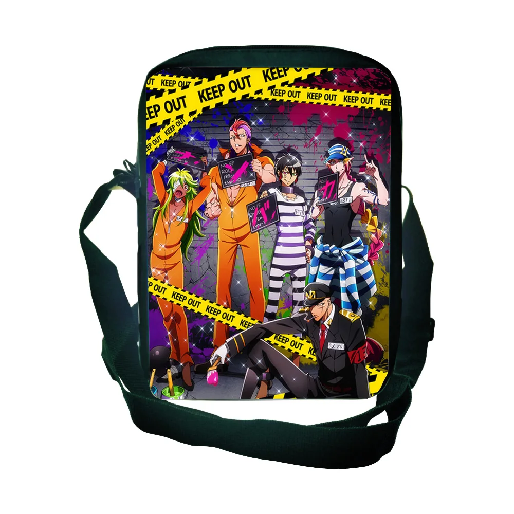 

Casual Nanbaka Detentionhouse Shoulder Bag Boys Messenger Bag Handbag Daily Crossbody Bags Sacoche Homme Travel Mobile Phone Bag