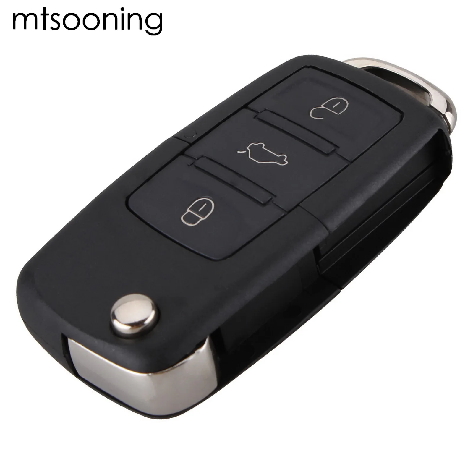 Складной автомобильный пульт дистанционного управления с 3 кнопками чехол для