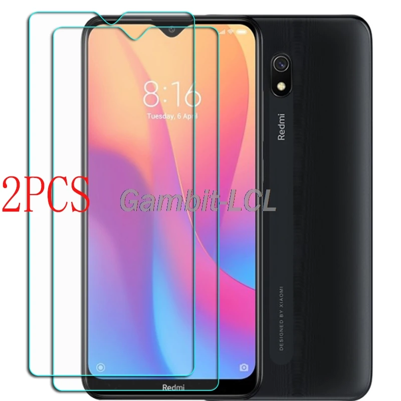 Двойное закаленное стекло для Xiaomi Redmi 8A Защитное Pro защита экрана 6 22 дюйма