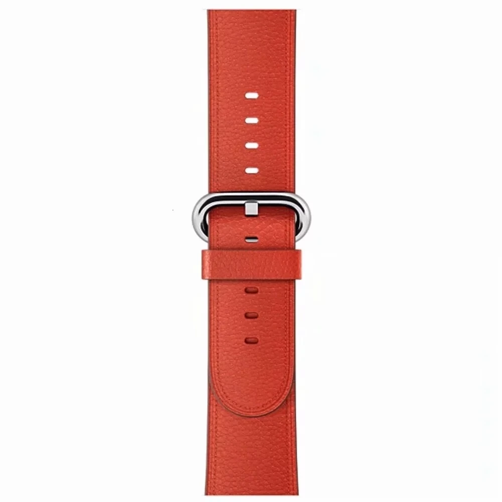 Роскошный классический металлический кожаный ремешок 44 мм для Apple Watch Series 5 4 3 2 1 ремешок Iwatch 38 мм 42 мм браслет умные аксессуары на запястье