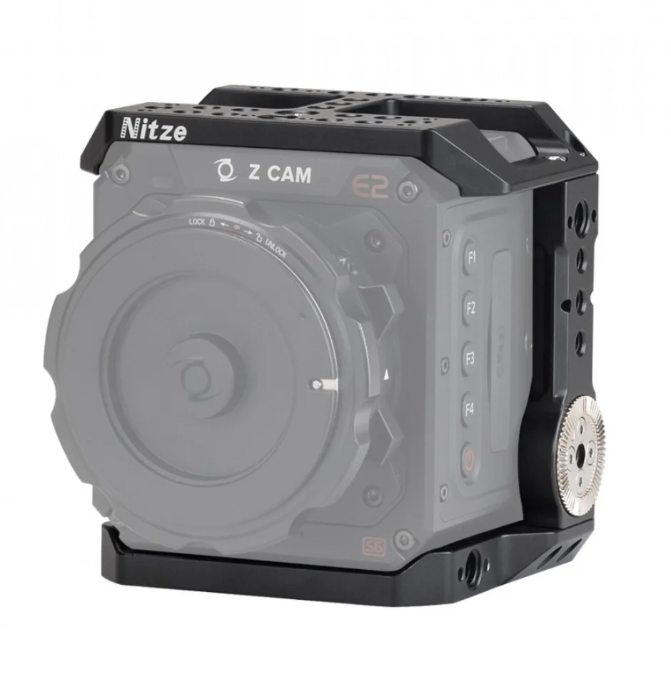 NITZE CAGE для Z CAM E2-S6/F6/F8 CAMERA со встроенными направляющими NATO и ARRI ROSETTE - TP-E2-FS с