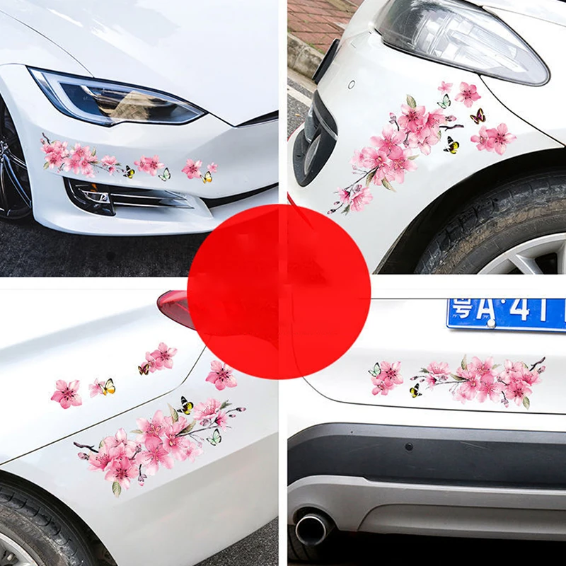 

Виниловые наклейки на автомобиль «вишневый цвет»