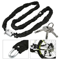practical padlock sturdy high strength strong motorcycle chain lock bicycle chain lock chain lock