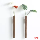 Прочный Настенный подвесной держатель для растений на балкон, домашний декор, контейнер, деревянная ваза, цветочный горшок, минималистичный устойчивый к плесени, для офиса, гостиной