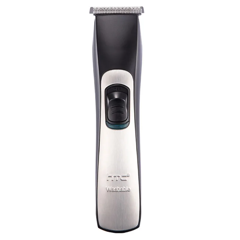 

Электрическая машинка для стрижки волос HTC, перезаряжаемый триммер для бороды, Беспроводная Бритва, триммер с керамическими лезвиями, Мужск...