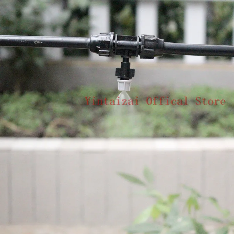 20шт. Серый разбрызгиватель для запотевания с замком 3/8 &quot тройник полива сада