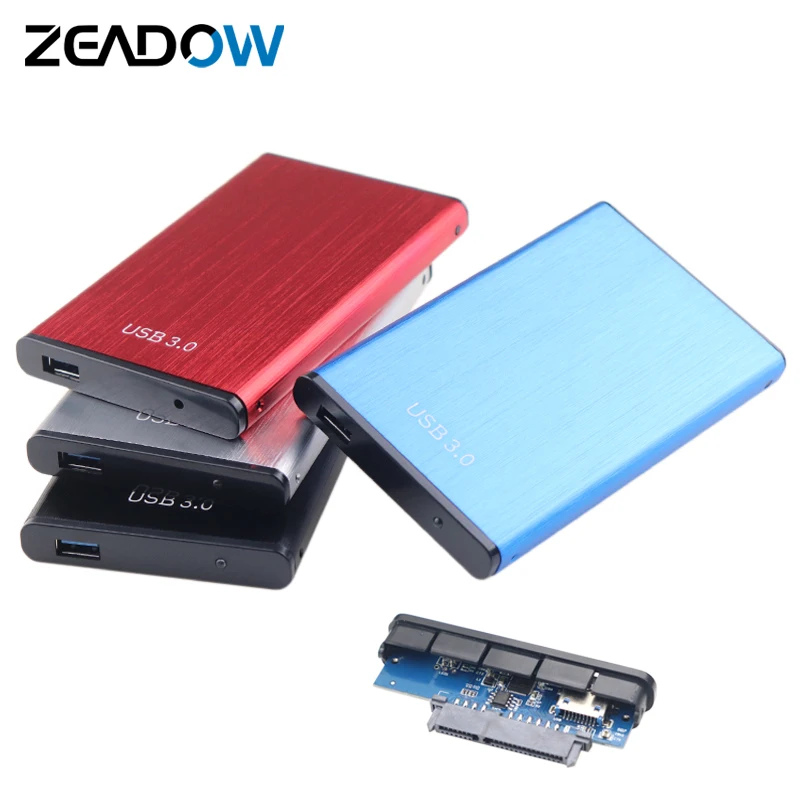 Алюминиевый Чехол USB 3 0 для SATA III 2 5 &quotвнешний корпус жесткого диска 7 мм и 9 дюймов