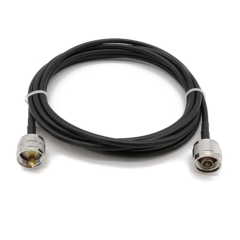 Wi-Fi антенный кабель PL259 папа-N Тип папа 50 см RG58 коаксиальный низкие потери Ом для