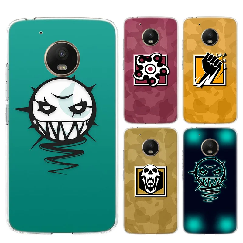 

R6 Rainbow Six Siege Game Silicone Phone Back Case For Motorola MOTO G8 G7 Power Lite G5 G5S G6 E4 E5 E6 Plus G4 Play Cover