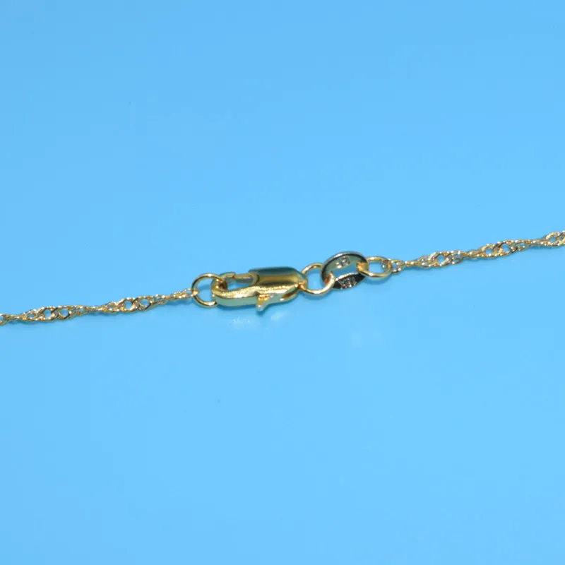 1 шт. Оптовая продажа Детское нижнее белье золотое ожерелье ювелирные изделия