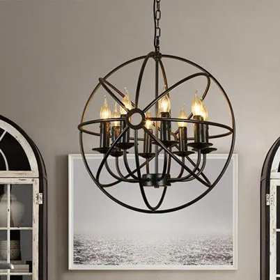 

Iron Chandelier Dining Table Light Pendant Lights for Bedroom Lighting Pendants Lampshades Living Room Decoration Nordic Decor