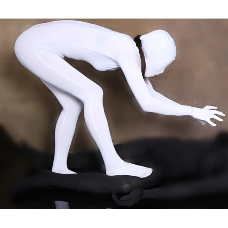 Цельнокроеные колготки из лайкры с пятью пальцами полноразмерное пальто боди