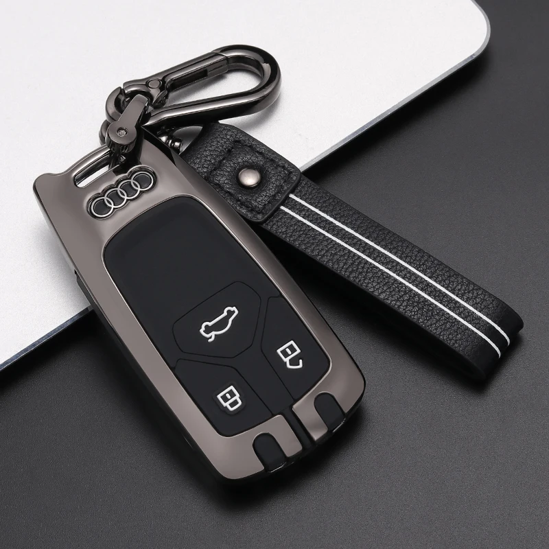

Высококачественный чехол для автомобильных ключей из алюминиевого сплава, автомобильный брелок для ключей, чехол для автомобильных ключей...